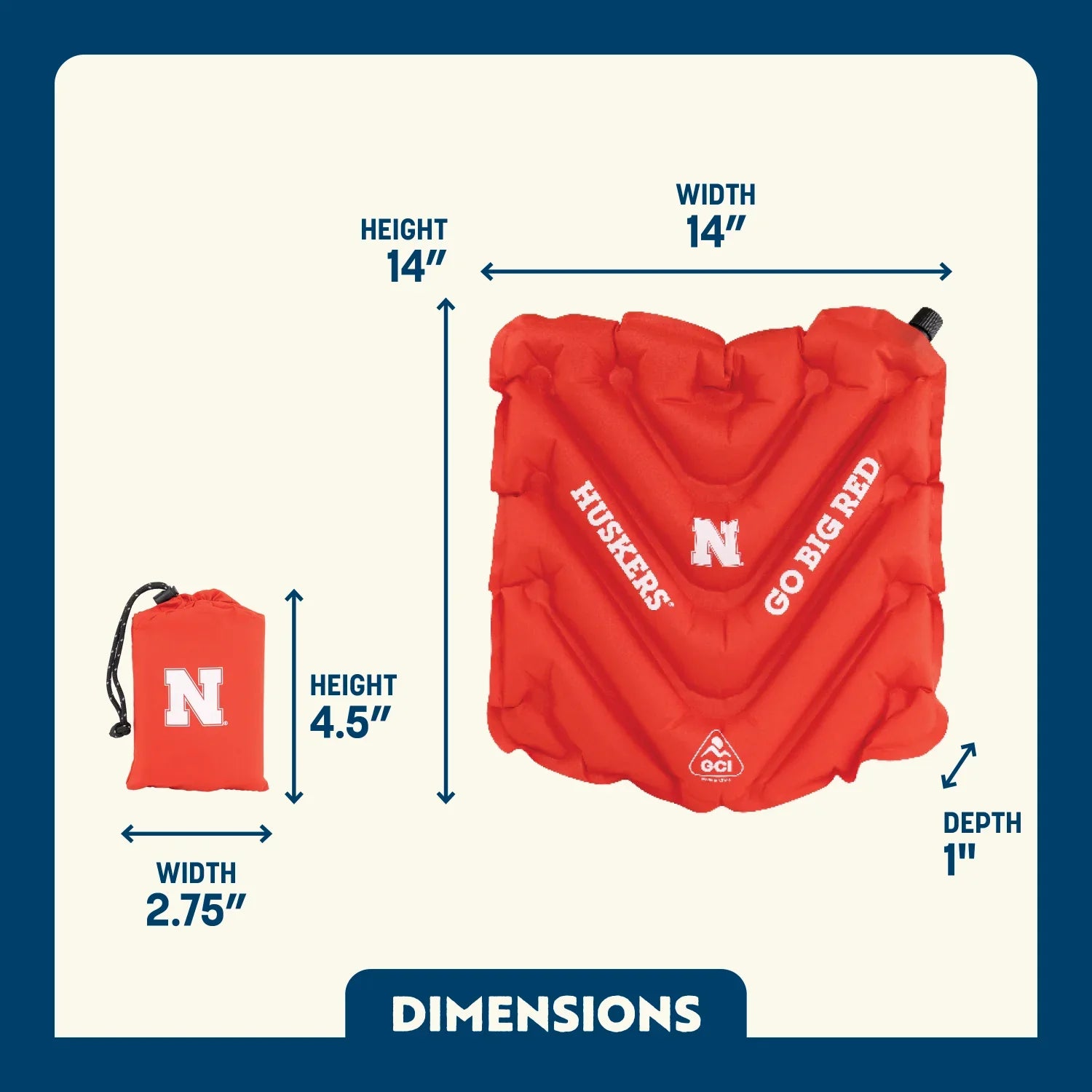 V Seat™ - Nebraska Cornhuskers